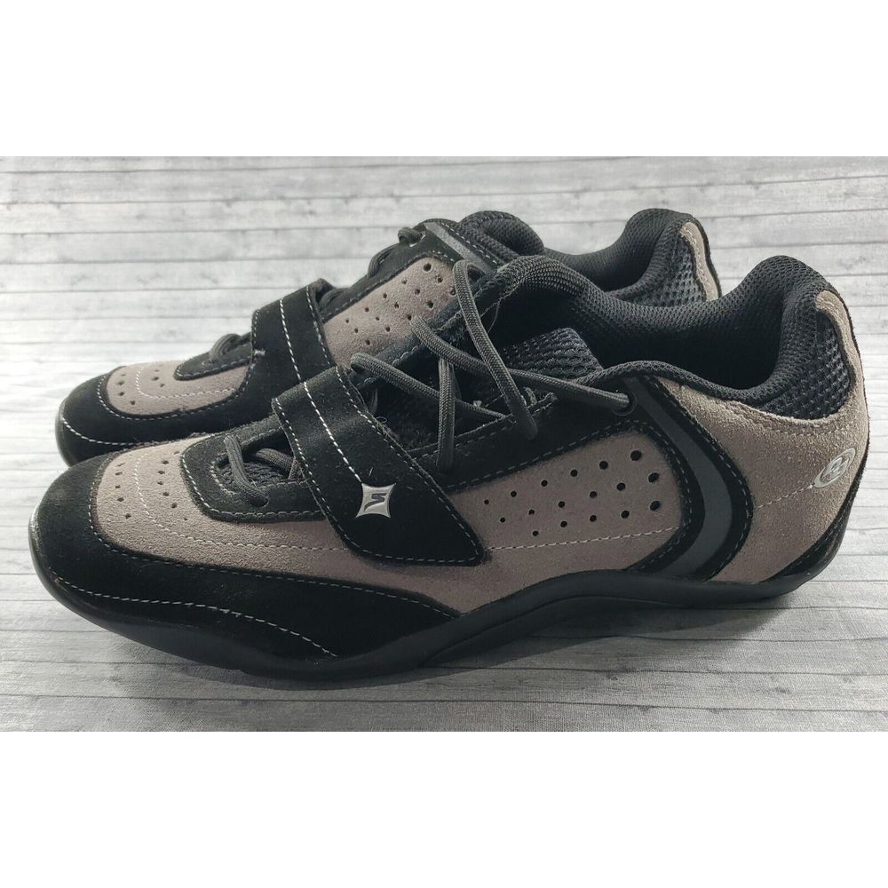 Body Geometry Plush Specialized‎ Sonoma Black Gray Bike Cycling Shoes Size 9